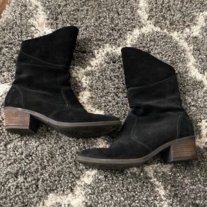 Josef seibel fur lined boots size 41/ womens 10